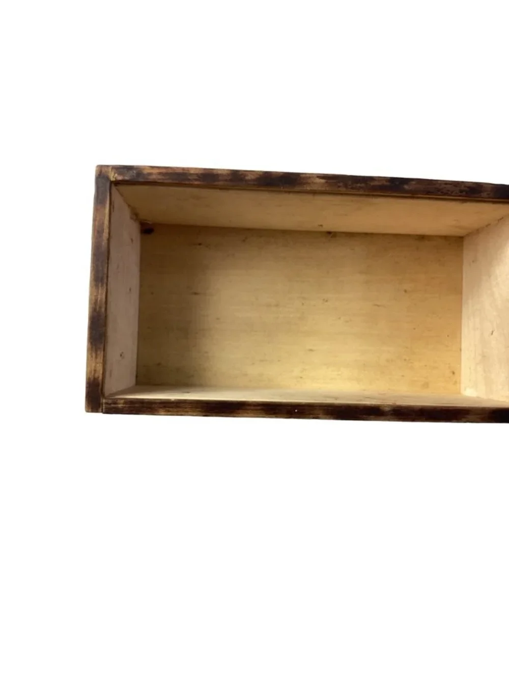 Glenview Farms Vintage Wooden Cheese Box Holiday Edition With Sliding Lid